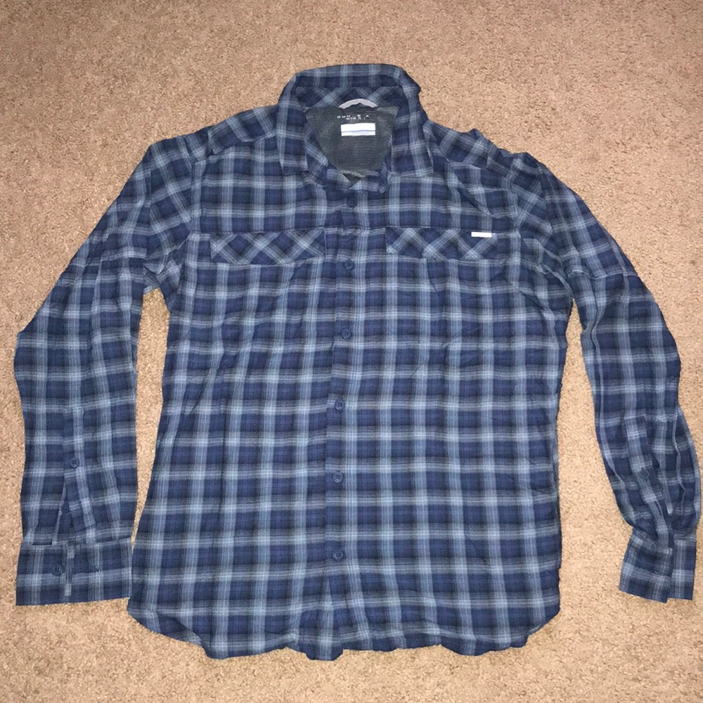 Men’s Columbia Omni shade long sleeve button down